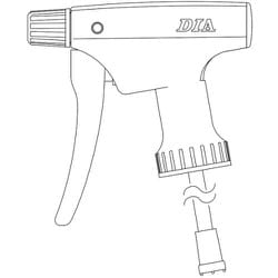277-G [フルプラ 部品 ピストル本体セット緑」 #500用]