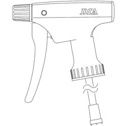 277-Y [フルプラ 部品 ピストル本体セット黄 #500用]