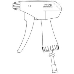 282-G [フルプラ 部品 ピストル本体セット緑 #550用]