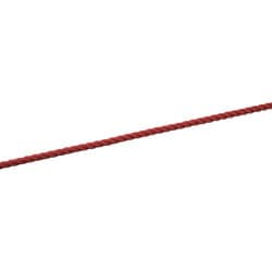 283061 [緑十字 カラーロープ 赤 12mmΦ×1～100m/カット販売 ポリエチレン]