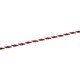 283065 [緑十字 カラーロープ 赤/白 12mmΦ×1～100m/カット販売 ポリエチレン]