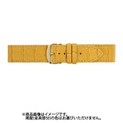 BKA039TS [時計バンド 牛革型押し ショートタイプ 20mm タン]