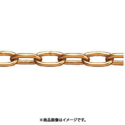 2AG [水本 ステンレス 高級ミニチェーン ゴールド15m 線径2mm 1本]
