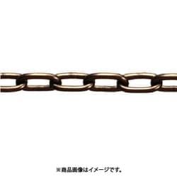 2AR [水本 ステンレス 高級ミニチェーン ブロンズ15m 線径2mm 1本]