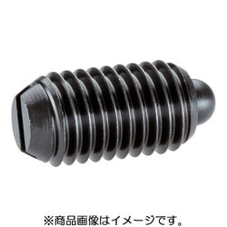 HALDER スプリングプランジャ スラストピン、スロット付 インチ 快削鋼 2B020.0046