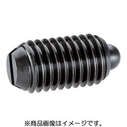 HALDER スプリングプランジャ スラストピン、スロット付 インチ 快削鋼 2B020.0050