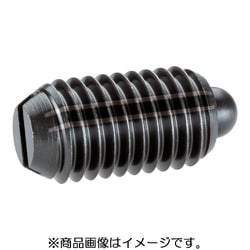 HALDER スプリングプランジャ スラストピン、スロット付 インチ 快削鋼 2B020.0072