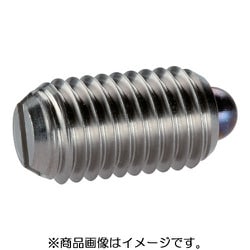HALDER スプリングプランジャ スラストピン、スロット付 インチ 快削鋼 2B020.0138