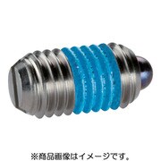 2B020.0333 [HALDER スプリングプランジャ スラストピン、スロット付 インチ ステン]