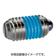 2B020.0372 [HALDER スプリングプランジャ スラストピン、スロット付 インチ ステン]