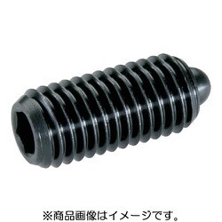 HALDER スプリングプランジャ スラストピン、六角穴付 インチ 快削鋼 2B030.0036