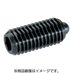 HALDER スプリングプランジャ スラストピン、六角穴付 インチ 快削鋼 2B030.0050