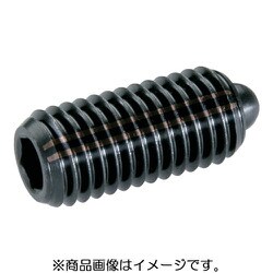 HALDER スプリングプランジャ スラストピン、六角穴付 インチ 快削鋼 2B030.0066