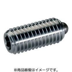 HALDER スプリングプランジャ スラストピン、六角穴付 インチ 快削鋼 2B030.0152