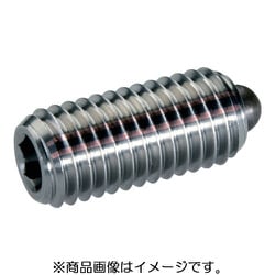 HALDER スプリングプランジャ スラストピン、六角穴付 インチ 快削鋼 2B030.0166