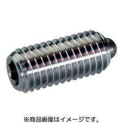 HALDER スプリングプランジャ スラストピン、六角穴付 インチ 快削鋼 2B030.0178
