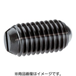 HALDER スプリングプランジャ ボール、スロット付 インチ 快削鋼 2B050.0018