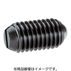 HALDER スプリングプランジャ ボール、スロット付 インチ 快削鋼 2B050.0048