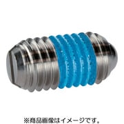 2B050.0376 [HALDER スプリングプランジャ ボール、スロット付 インチ ステンレス鋼]