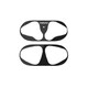MOTOMO Airpods Dust Guard メタリックアルミニウムメッキ ブラック