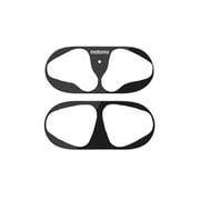 MOTOMO Airpods Dust Guard メタリックアルミニウムメッキ ブラック