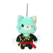 ONE PIECE アイマスク付きぬいぐるみキーホルダー/withCAT ゾロ [キャラクターグッズ]