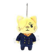 ONE PIECE アイマスク付きぬいぐるみキーホルダー/withCAT サンジ [キャラクターグッズ]