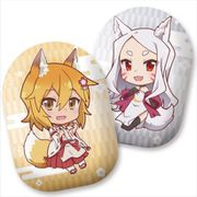 世話やきキツネの仙狐さん 仙狐さん・シロ表裏クッション [キャラクターグッズ]