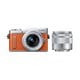 DC-GF10WA-D [LUMIX GF10 ダブルズームレンズキット (ボディ オレンジ フォーサーズセンサー ミラーレスカメラ＋LUMIX G VARIO 12-32mm F3.5-5.6 ASPH. MEGA O.I.S. シルバー＋LUMIX G VARIO 35-100mm F4.0-5.6 ASPH. MEGA O.I.S シルバー)]