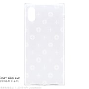PEI08-TLS14-CL [iPhone XS/Xケース スクエア型 Soft AIRPLANE]
