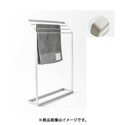 nsp011-001 [タオルスタンド Mサイズ(幅53×奥行15×高さ77cm) ホワイト]