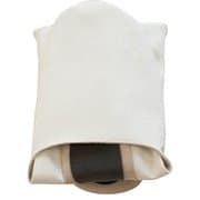pup0021wh [ルームシューズ プレーンステッチ トラベラー Mサイズ（25～27cm）ホワイト]