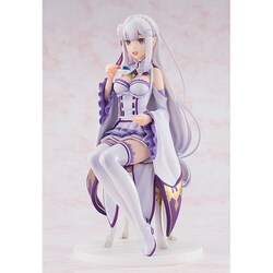 エミリア お茶会Ver. Re:ゼロから始める異世界生活 1/7 完成品 フィギュア KADOKAWA(カドカワ) Re:ゼロから始める異世界生活 エミリア お茶会Ver. 1/7スケール