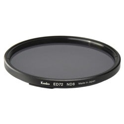 ワンタッチ着脱フィルターキット用ND8 72mm