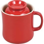 レンジシェフ ご飯も炊けるマグカップ 1合用 レッド L-1925