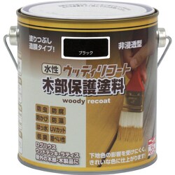 300N007-0.7 [ニッペ 水性ウッディリコート 0.7L ブラック]