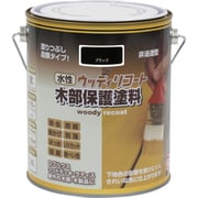 300N007-1.6 [ニッペ 水性ウッディリコート 1.6L ブラック]