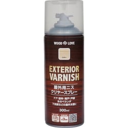300T031-300 [ニッペ 油性 屋外用ニススプレー 300ml クリヤー]