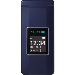 ヨドバシ.com - SoftBank ソフトバンクモバイル 807SH Navy [かんたん携帯10 Navy] 通販【全品無料配達】