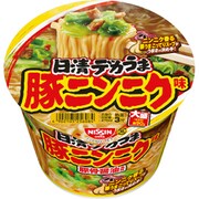 日清デカうま 豚ニンニク味 111g