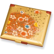 箔工芸花丸 角コンパクトミラー [日用雑貨品]