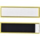 305131 [緑十字 カードケース 裏マグネット付 黄 25×90mm 10枚組 硬質タイプ]