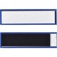305133 [緑十字 カードケース 裏マグネット付 青 25×90mm 10枚組 硬質タイプ]