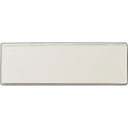 305141 [緑十字 ソフトカードケース 裏面テープ付 クリア 50×148mm 10枚組]