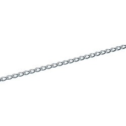 308060 [緑十字 チェーン 鎖 線径2.0mmΦ×1～30m/カット販売 スチール製]