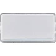 314021 [緑十字 マグネット付きカードケース 白 25×50×8mm 台紙付 エンビ]