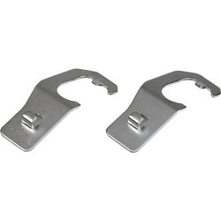 359010 [緑十字 突っ張りスタンド用フック 適合品:359001～359004 2個組 スチール製]