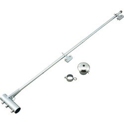 362001 [緑十字 フラッグキーパー 48.6mmΦ単管用 上段・下段兼用 スチール製]