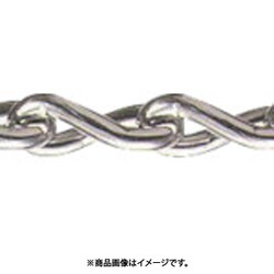 3T-B-30C [水本 SUS304ステンレスツイストリンクチェーン 3T-B 30m 1本]