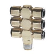 チヨダ フジトリプルバンジョー 金属 4mm・R1/8 4-01D3